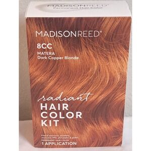 Madison Reed 8CC Matera Dark Copper Blonde Hair Color Kit Ammonia Free NIB